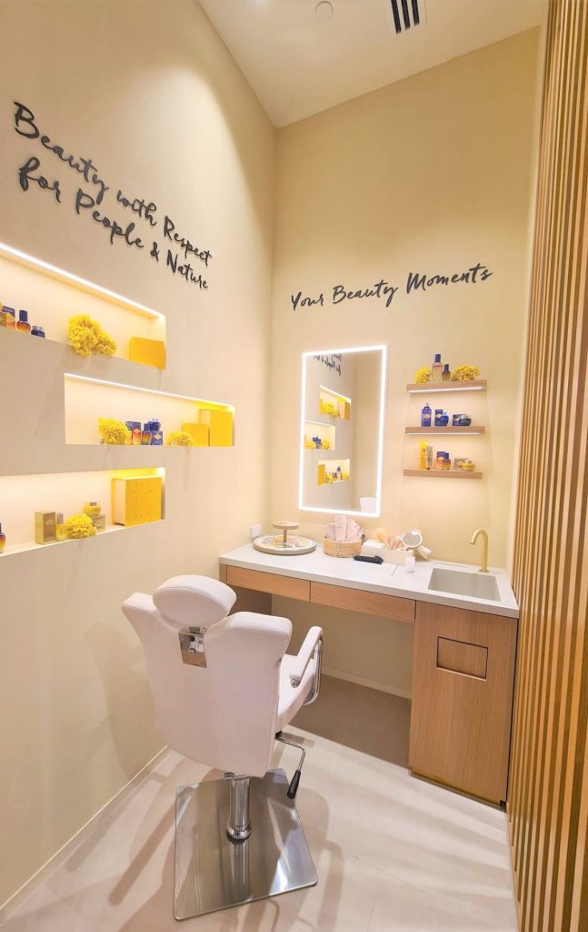 L'Occitane's Bondi Junction store, which was its first Green Boutique in Australia.